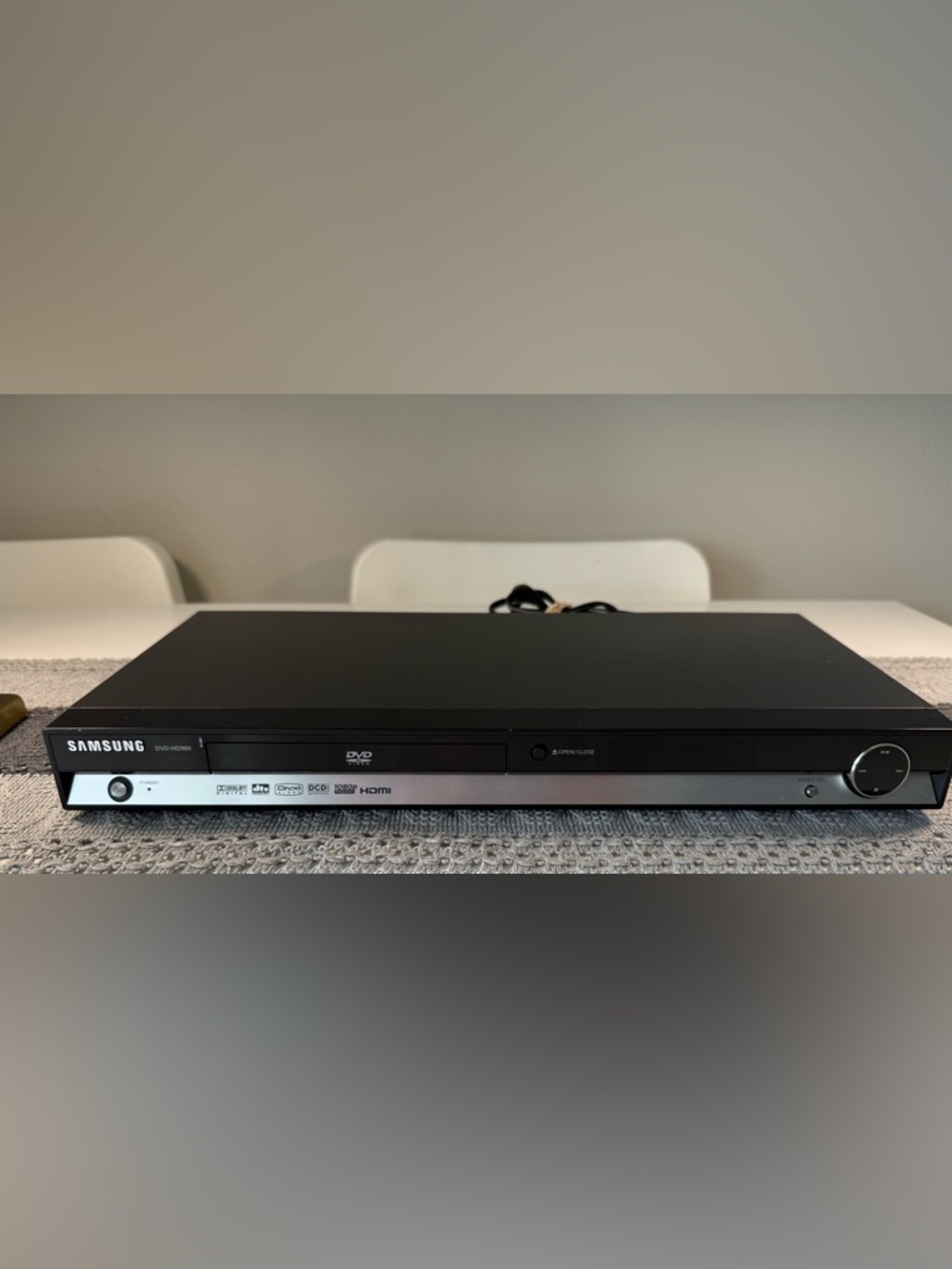 Samsung Dvd Player DVD-HD960 . No Remote. Tested Works.